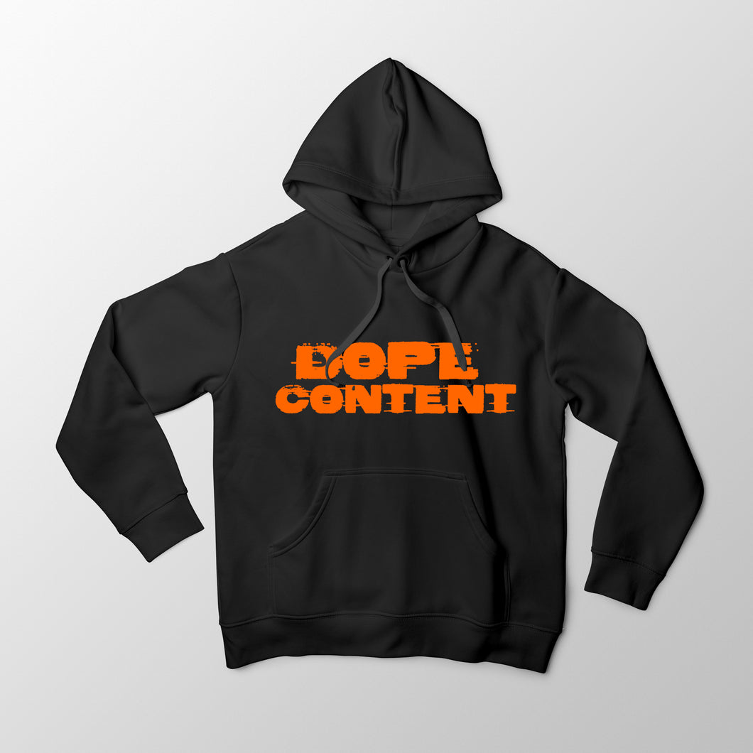 Dope content zombie hoodie